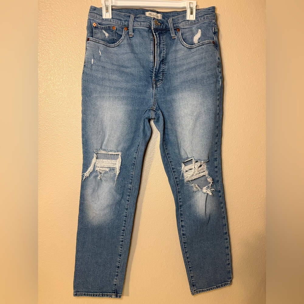 Madewell The Perfect Vintage Jean distressed skinny jeans